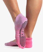 Load image into Gallery viewer, Pink Stripe Grip Socks
